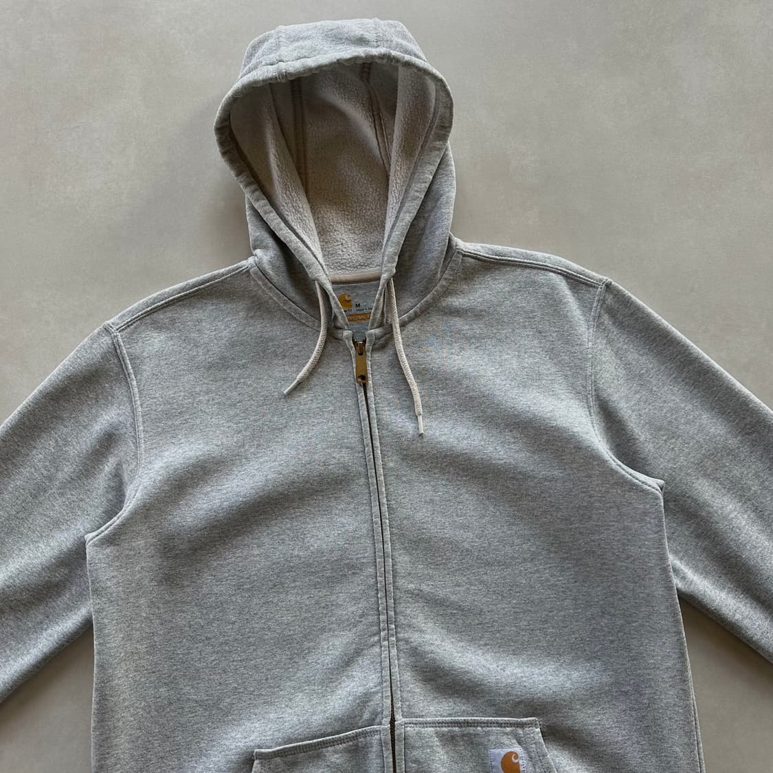 [L]칼하트 WIP 미드웨이트 그레이 후드집업 상품이미지3