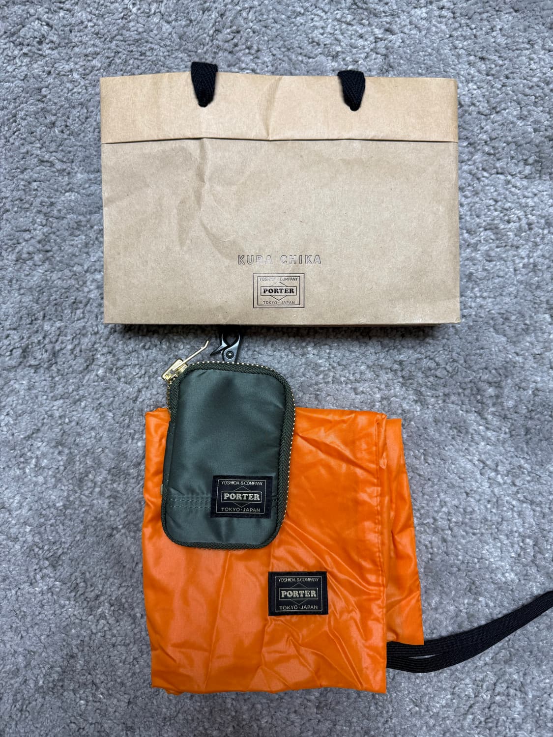 요시다포터 탱커 key pack 세이지그린 상품이미지2