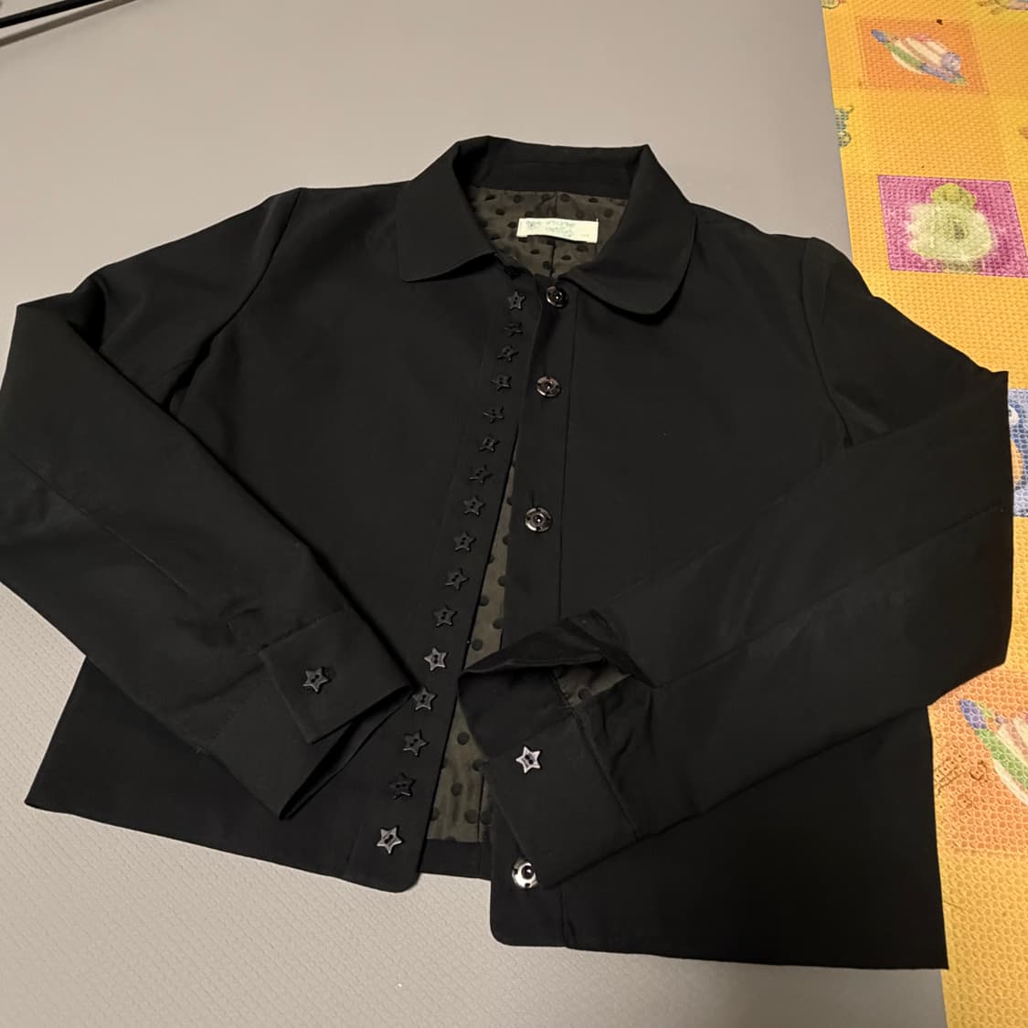 오스하이 Stars Shirt Jacket Black 상품이미지2