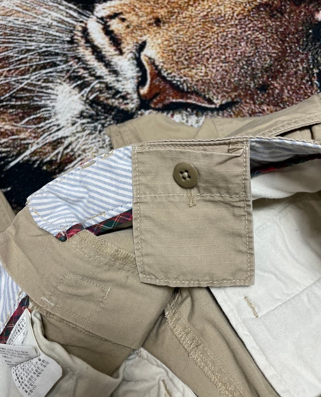 (32x32) 폴로진스 립스탑 카고 패치드 팬츠 상품이미지7