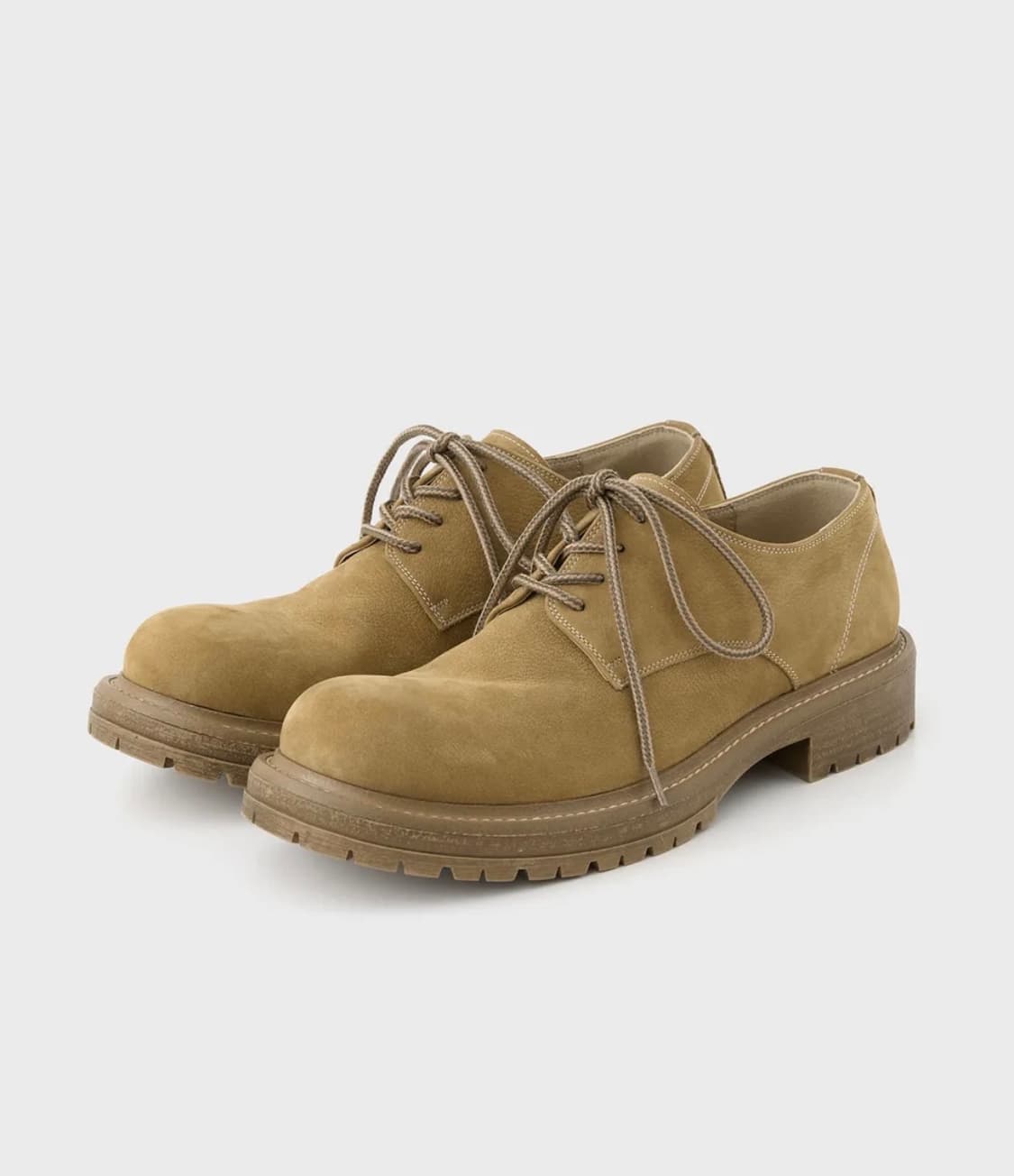 새상품) [로맨틱무브] 빈티지 캐주얼 키높이 더비 (카멜) 260 상품이미지10