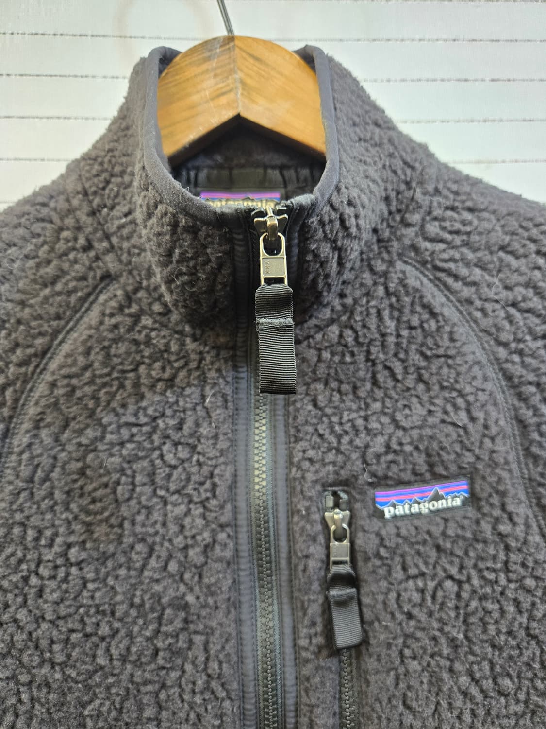 파타고니아 검정 플리스 자켓 상품이미지2