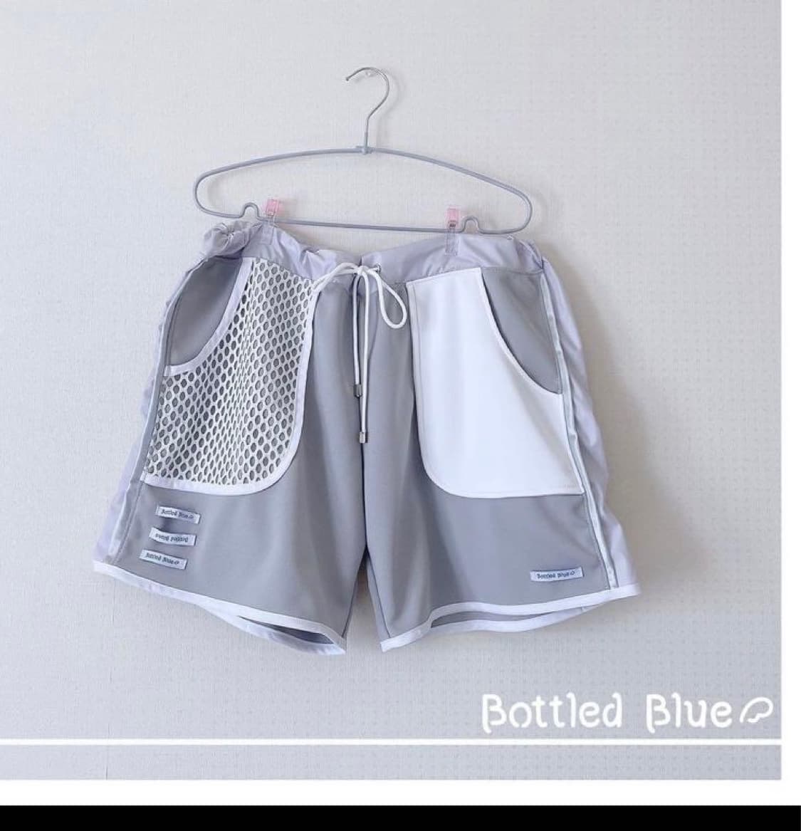 Bottled blue 핸드메이드 져지 팬츠 트레이닝셋업 서브컬쳐 아노깔 상품이미지9