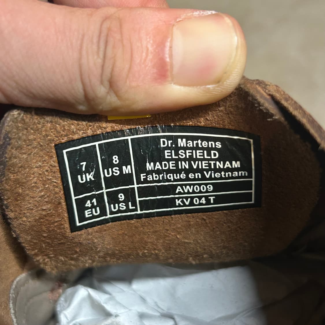 260) 닥터마틴 엘스필드 브라운 구두 워커 상품이미지9