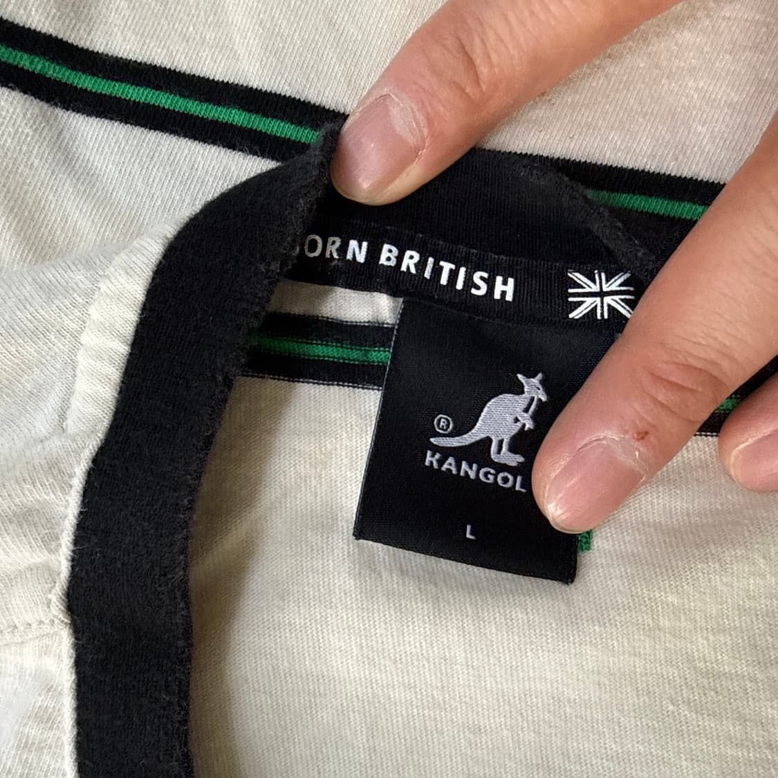 L 캉골 스트라이프 반팔 티셔츠 0326T 상품이미지4