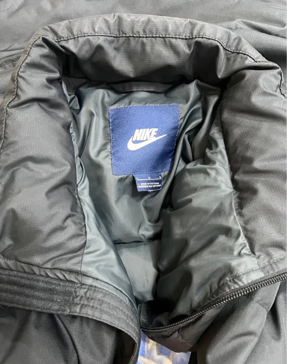 나이키 남성 블랙 덕다운패딩점퍼 상품이미지5