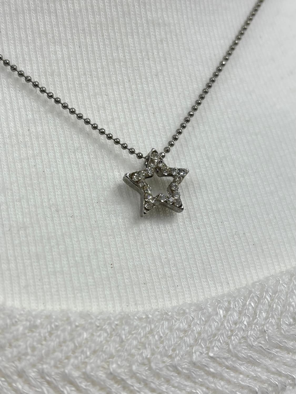 실버 별 목걸이 상품이미지1