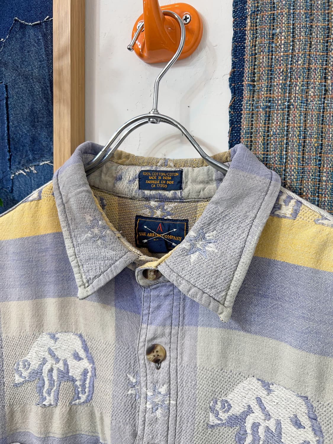 THE ARROW COMPANY  Jacquard Cotton Shirt 상품이미지4