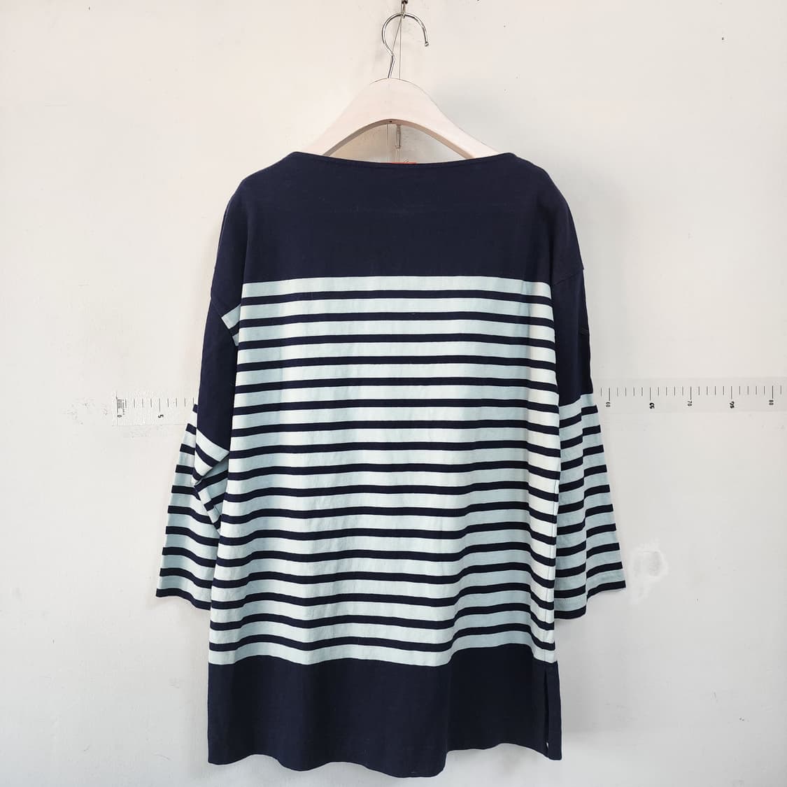 럭키슈에뜨 스트라이프 티셔츠 네이비 상품이미지4