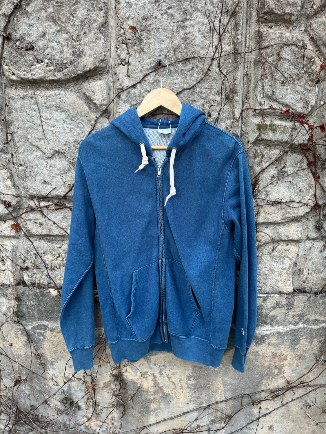 챔피온 빈티지 80s 복각 리버스위브 후드 집업 xl 상품이미지1