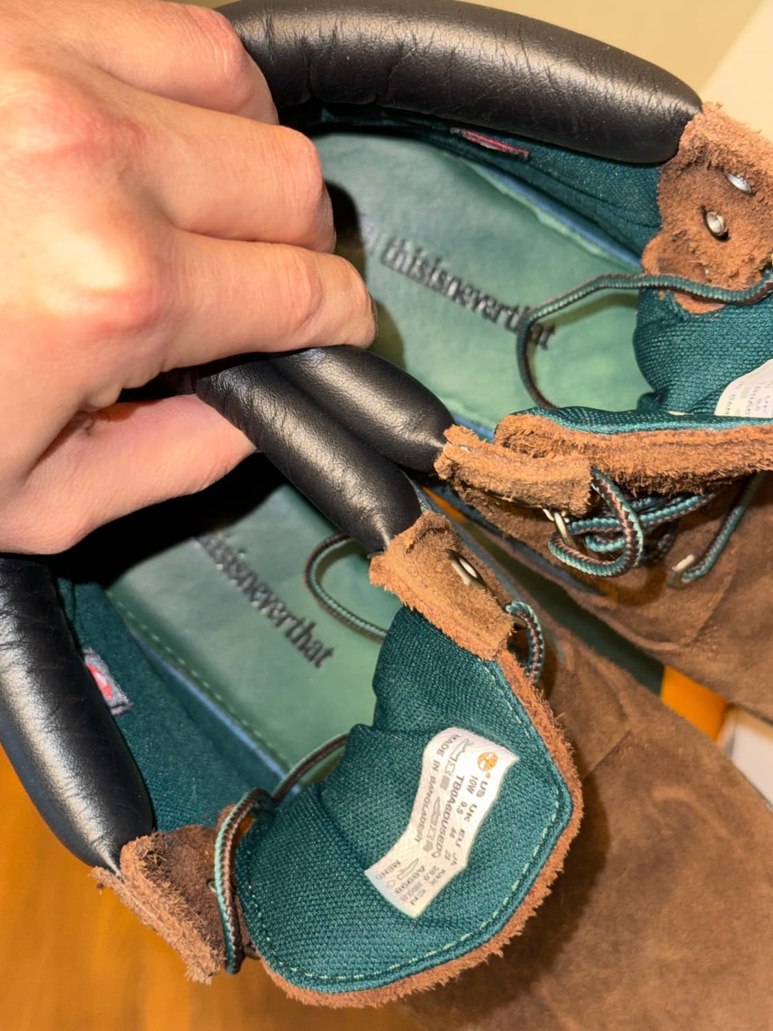 [280] 팀버랜드 6인치 x 디스이즈네버댓 상품이미지5