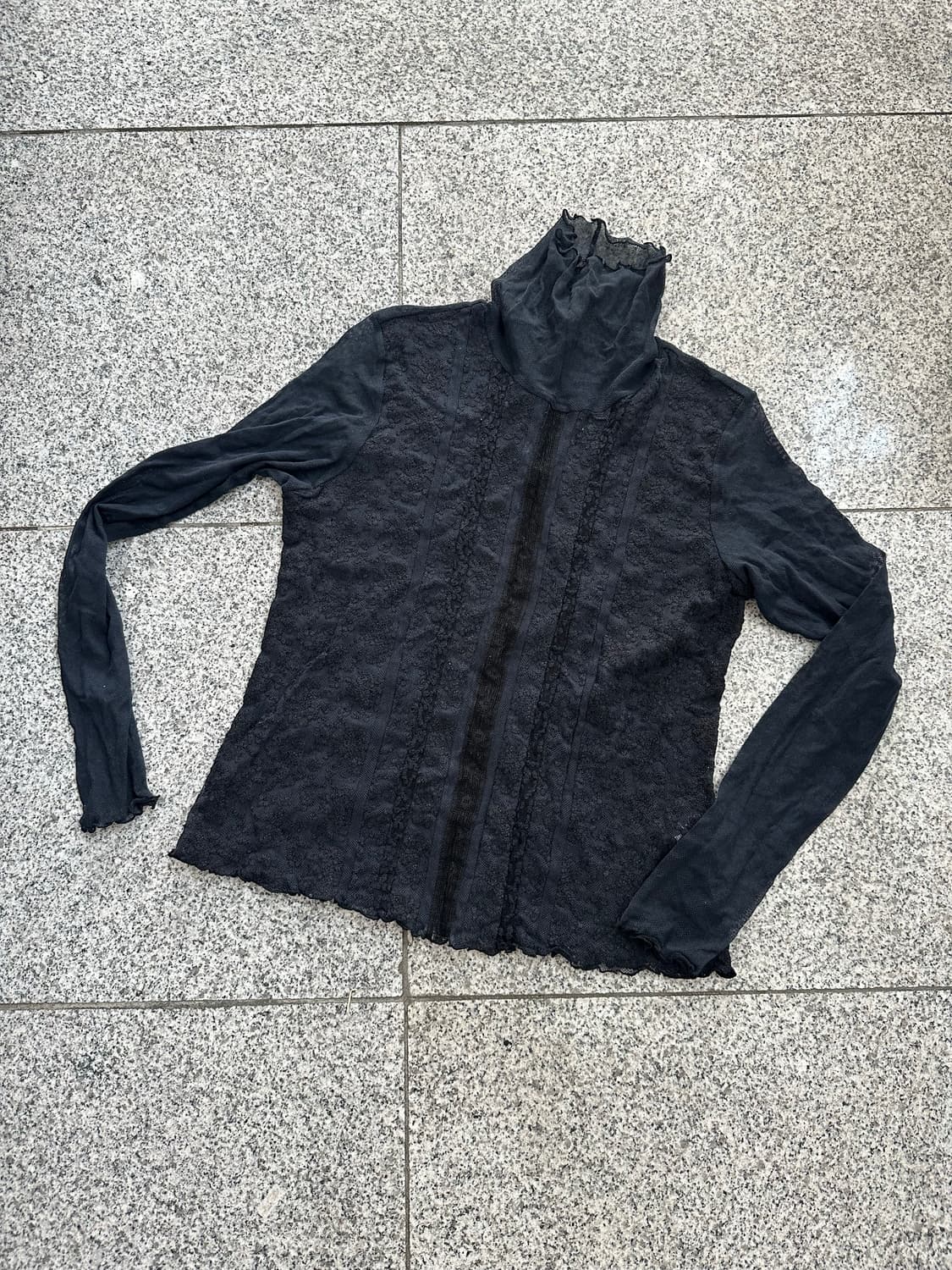 Navy Race Layered T 상품이미지1