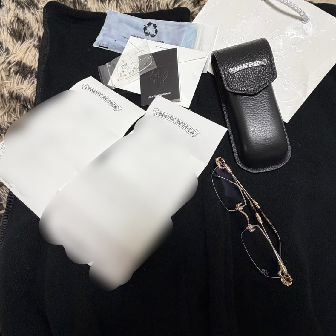 크롬하츠 필스3 18k골드플레이트 블랙 상품이미지2