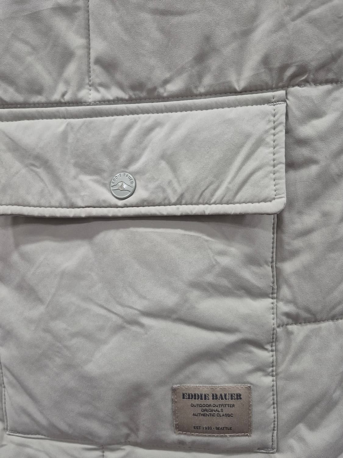 에디바우어(Eddie Bauer)패딩 조끼 톤다운민트색 남성 100사이즈 상품이미지2