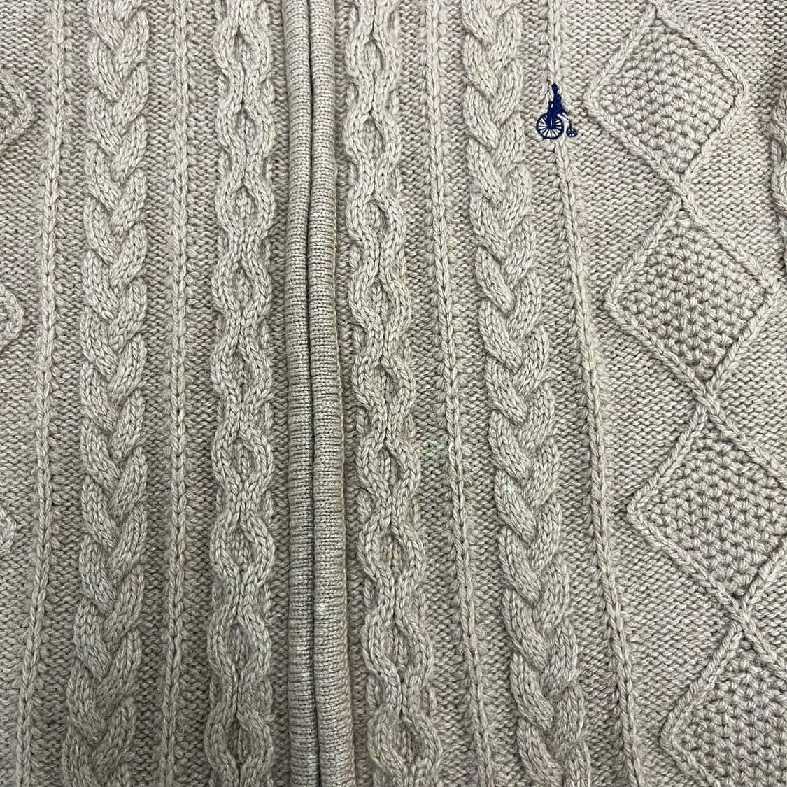 95 빈폴 케이블 니트 집업 가디건 0220M 상품이미지5