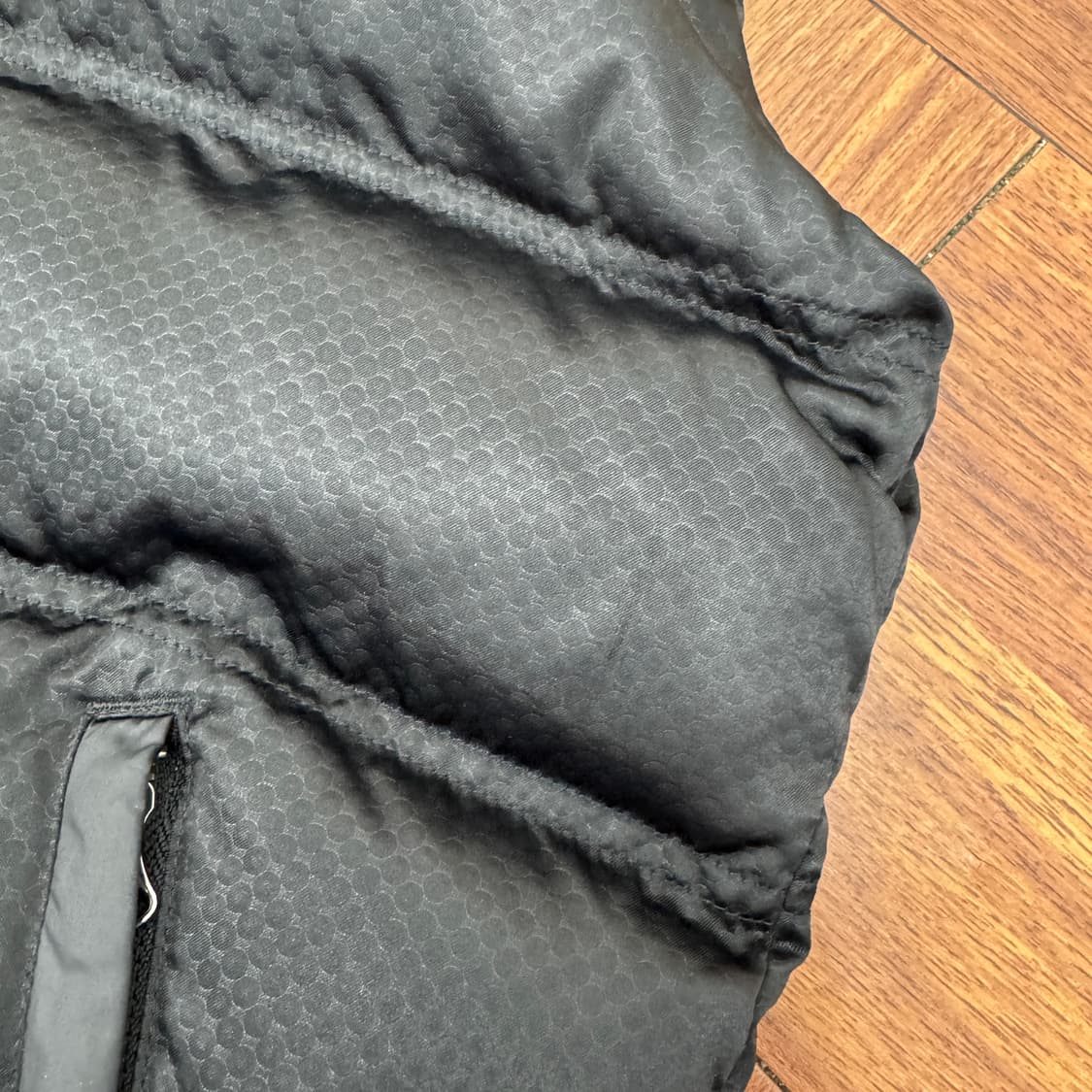 여성용 95 아디다스 블랙 패딩 베스트 조끼  상품이미지5