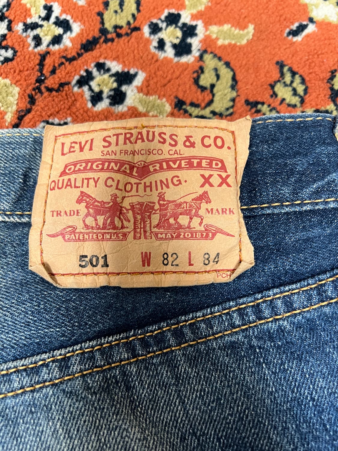 [32] 리바이스 501 빈티지 데님팬츠 상품이미지4
