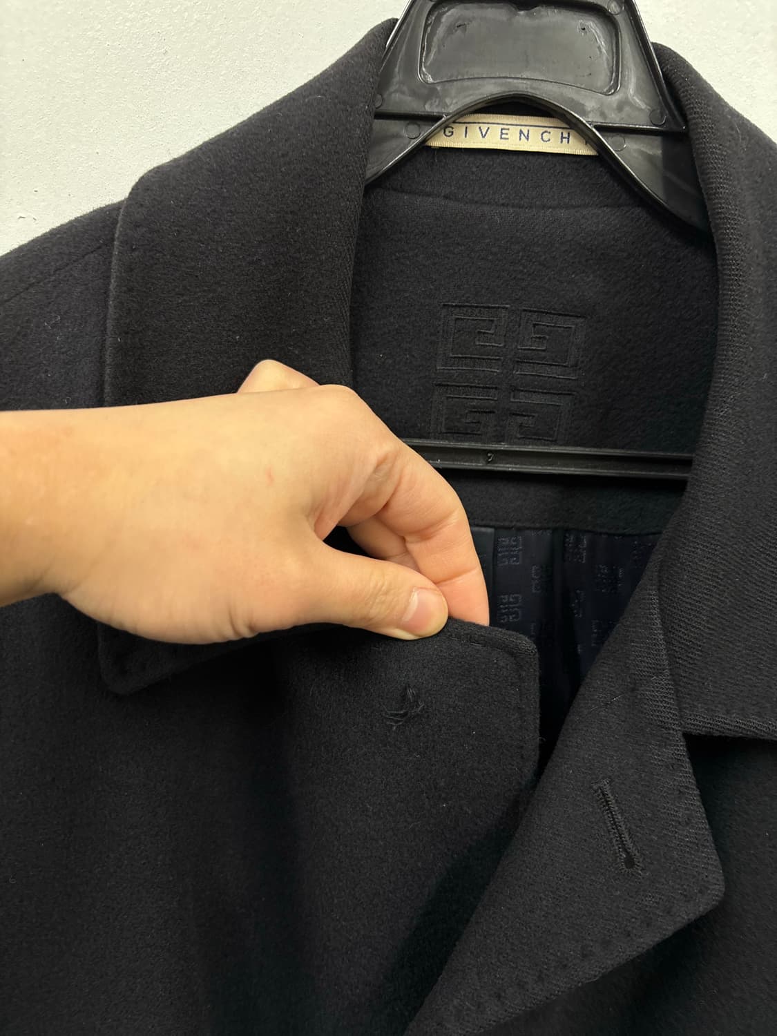 지방시 캐시미어 코트  상품이미지4