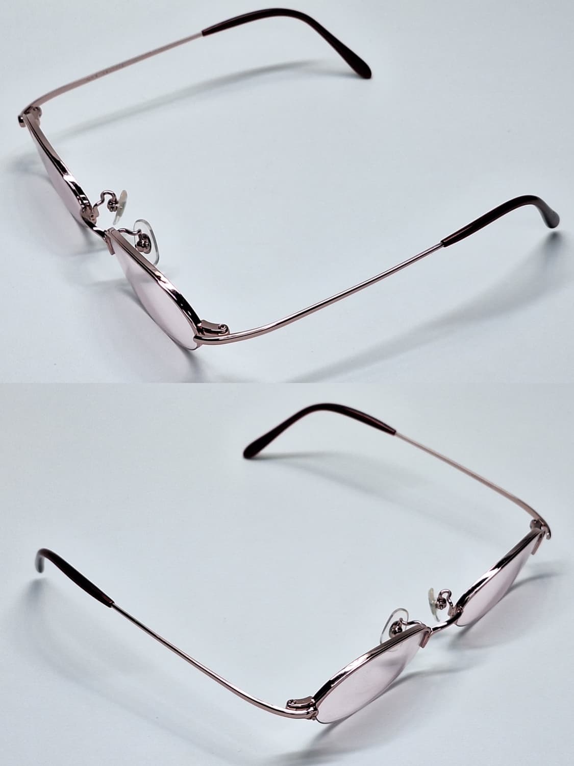 아네스베 Agnes.b AB-1749 로즈핑크 반무테 안경테 긱시크/일본 상품이미지9