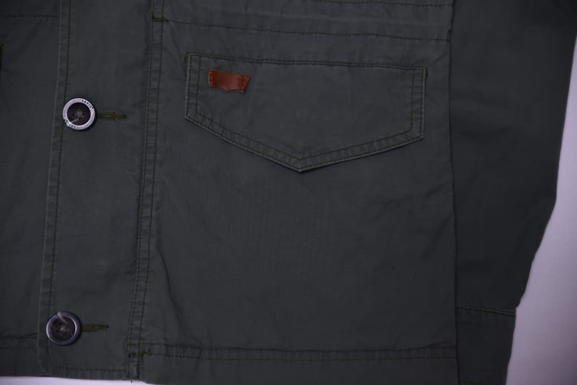 리바이스 후드 야상 M 올리브 상품이미지4