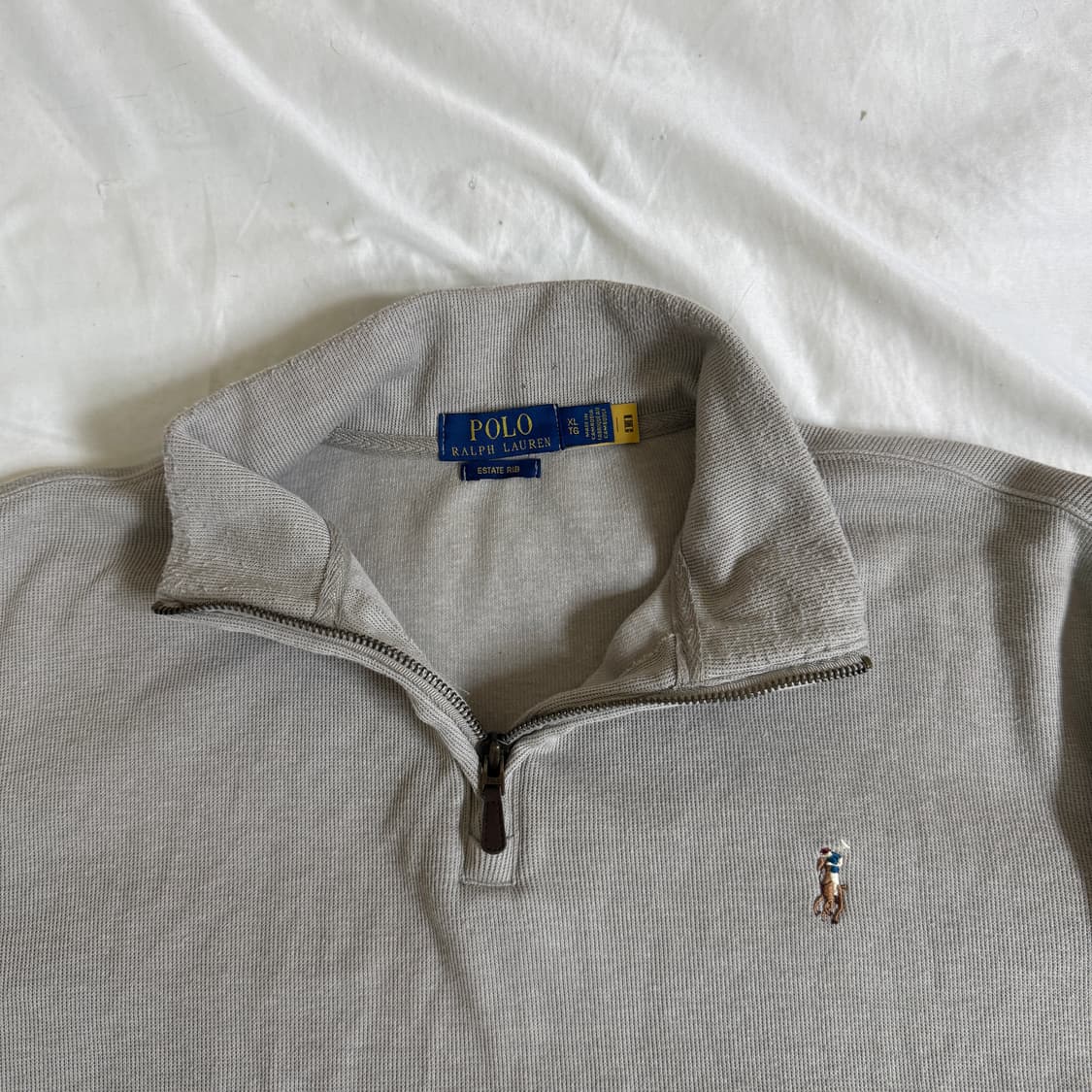 폴로 랄프로렌 하프집업 긴팔니트 XL 상품이미지3