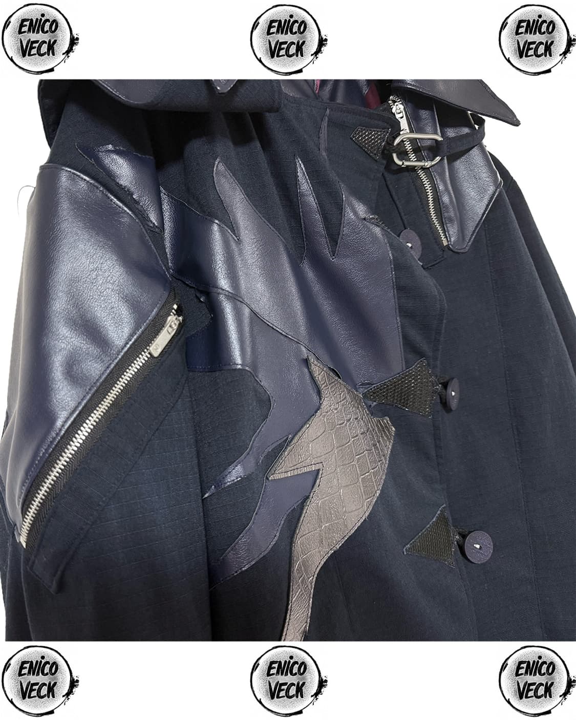 직접 만든 체인소 코트 상품이미지5