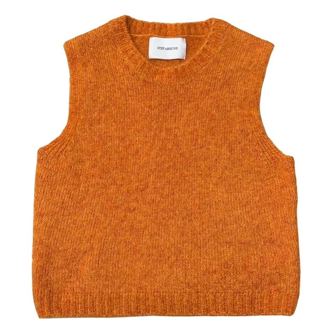 STEP AROUND 알파카 니트 베스트 F 상품이미지1