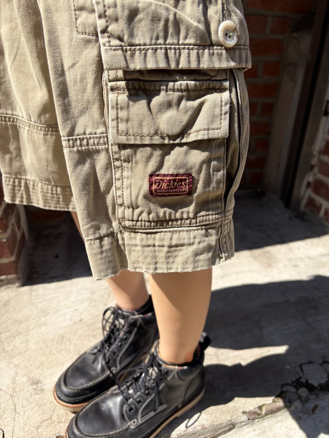 30) Dickies 로고 패치 카고 버뮤다 쇼츠 상품이미지3