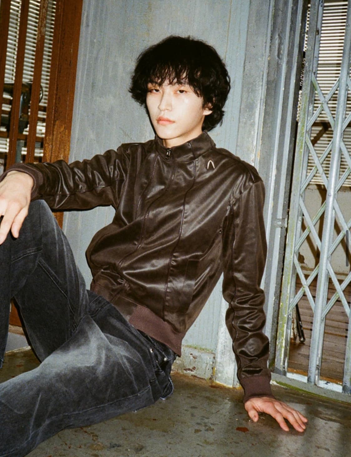 Aakam leather blouson 가죽자켓 1사이즈 상품이미지2