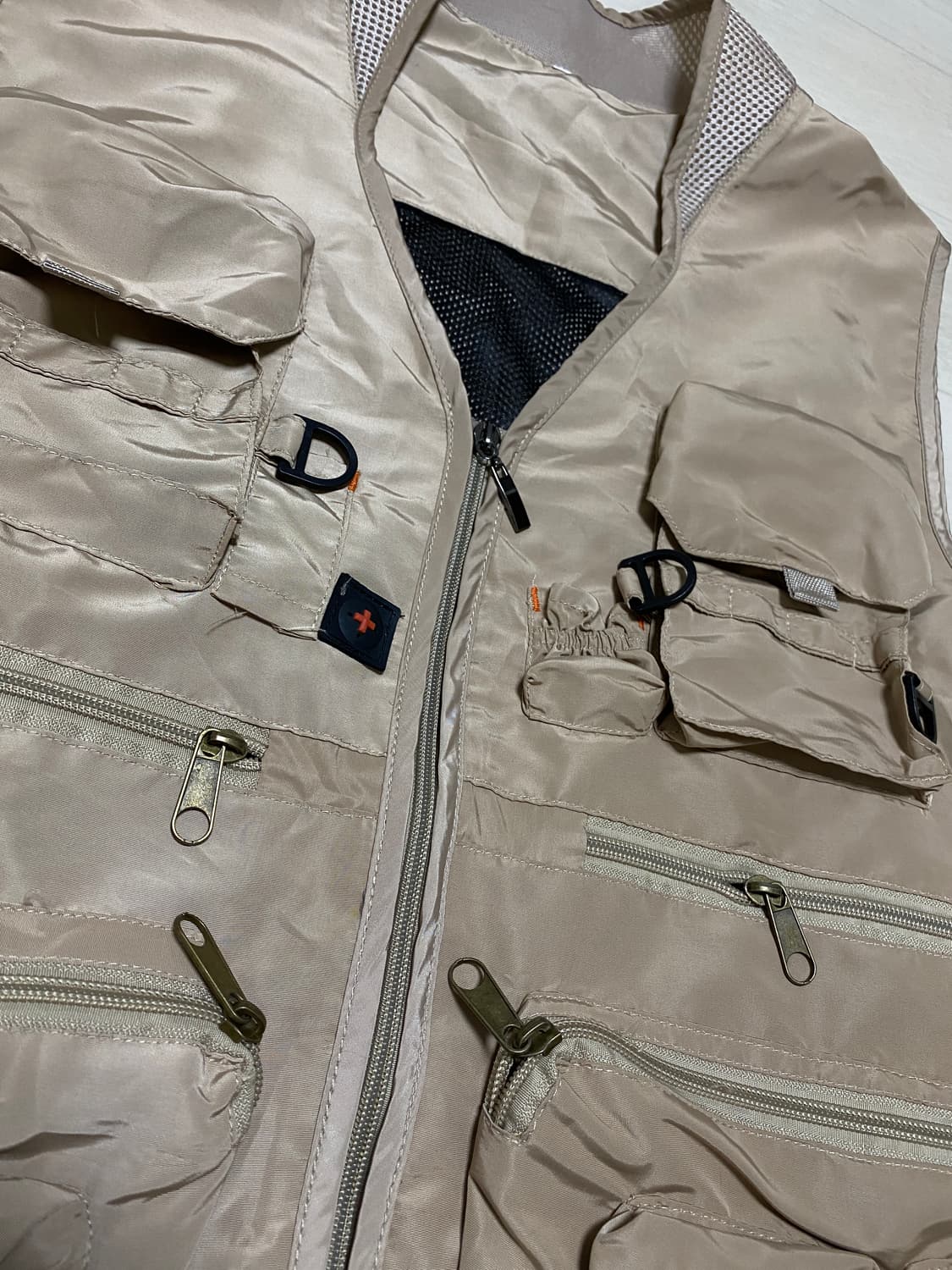 일본 빈티지 유틸리티 낚시 조끼 상품이미지3