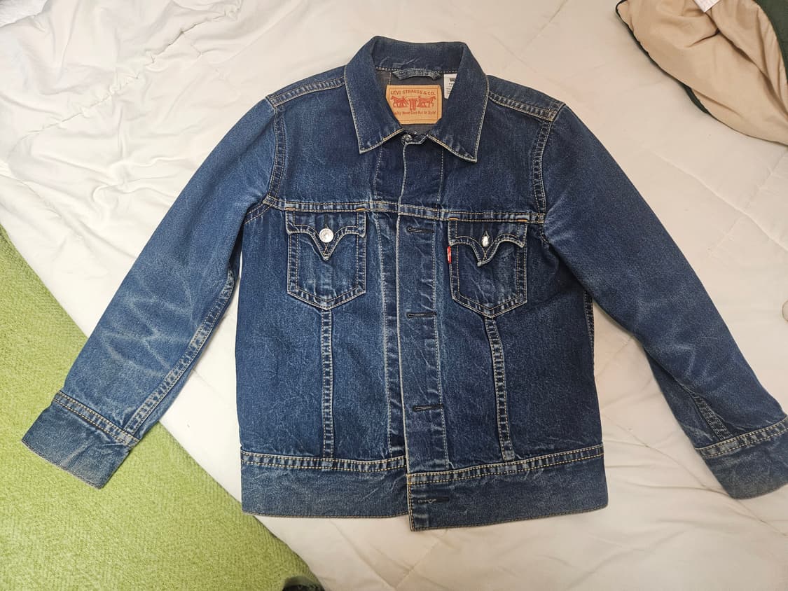 리바이스 타입1 청자켓 L 상품이미지1