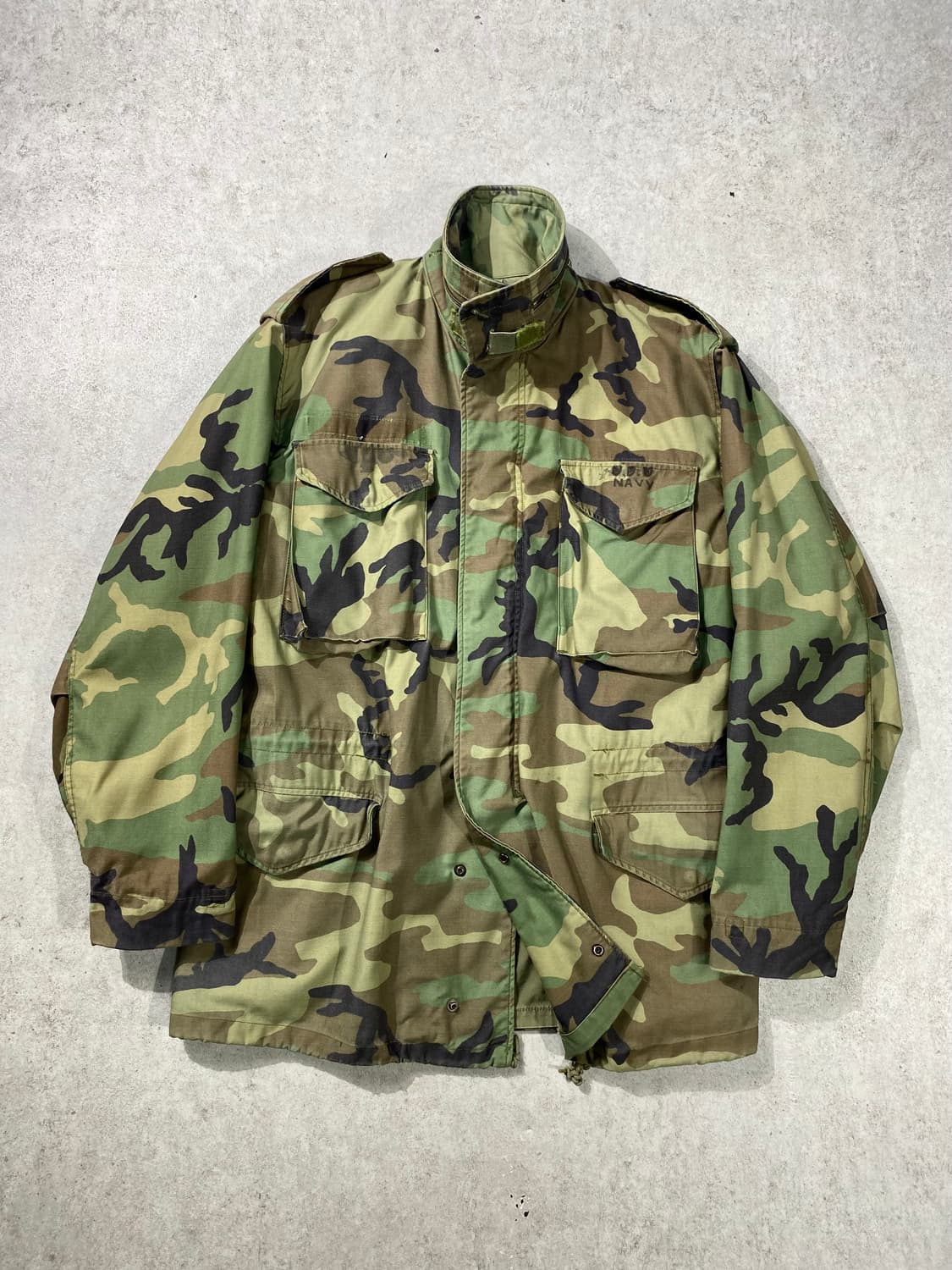 [US M] 80s U.S.ARMY 미군 우드랜드 M65 필드자켓 상품이미지1