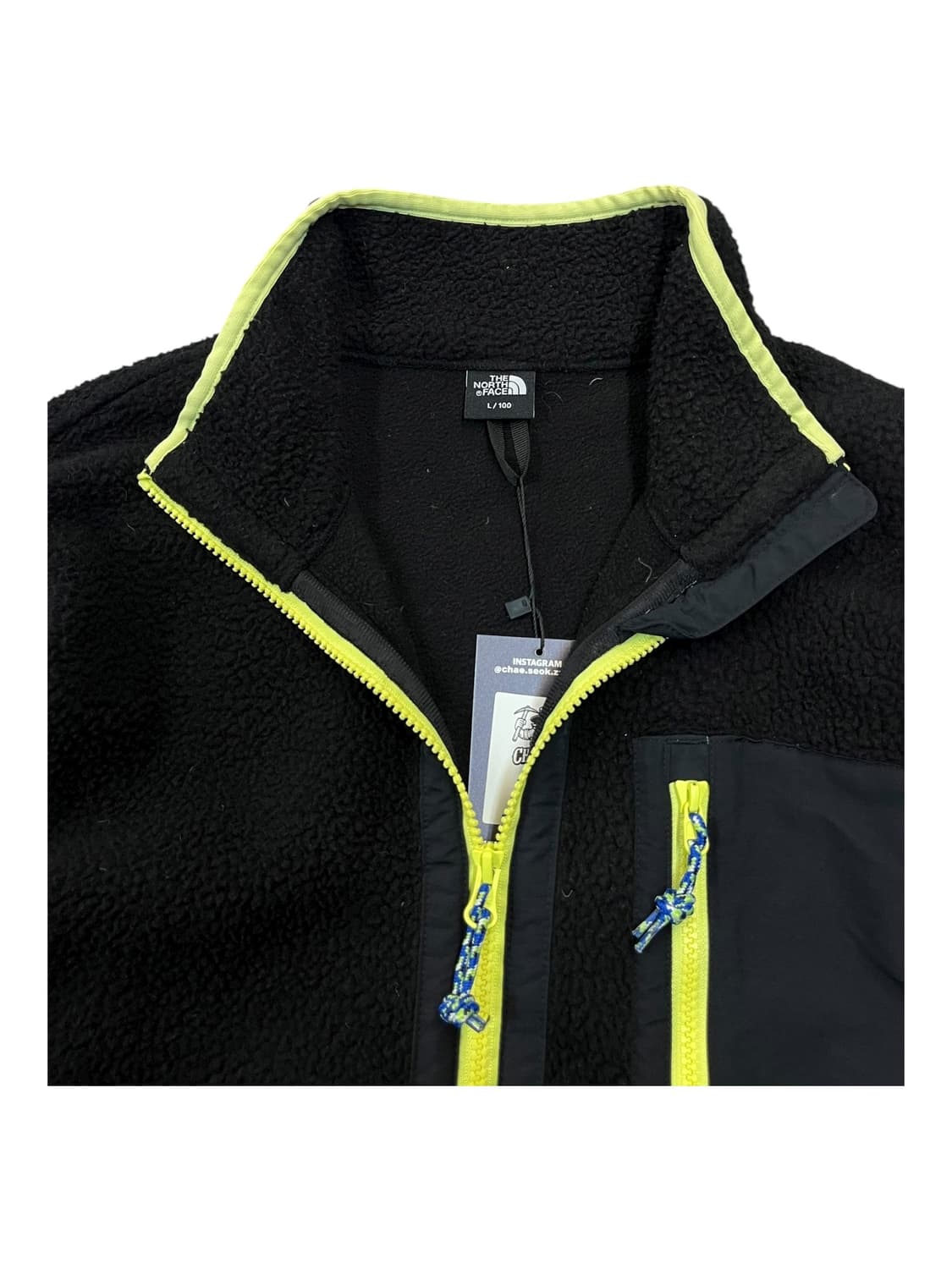노스페이스 플리스 자켓 블랙 100 L #csz1949 상품이미지4