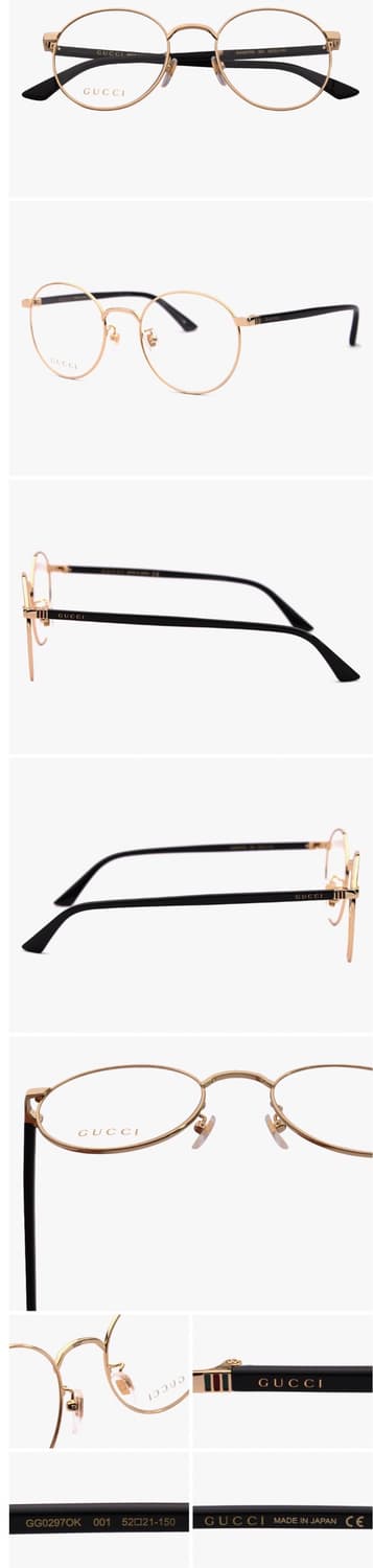 구찌남녀 럭셔리골드안경테(정품 새상품풀구성) 상품이미지2