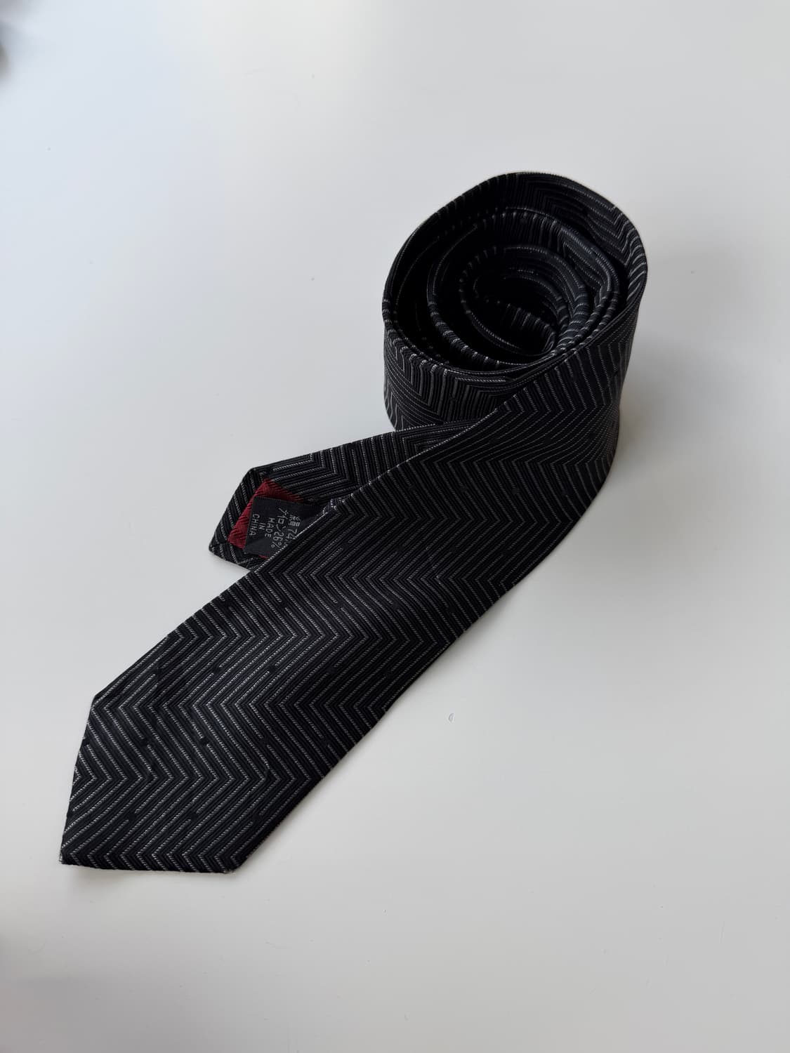 꼼사이즘 (comme ca ism) 슬림 실크 넥타이 6.5cm 상품이미지1