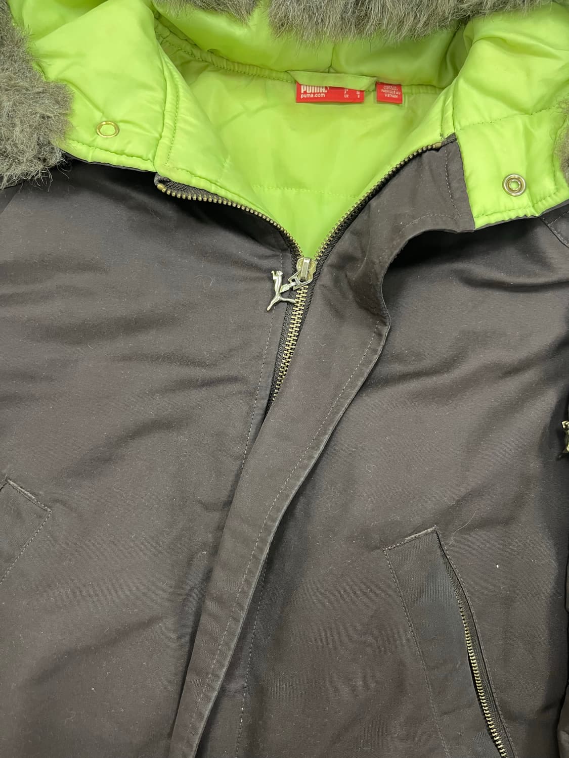 Puma 브라운 n2b 울프죠 패딩 상품이미지9