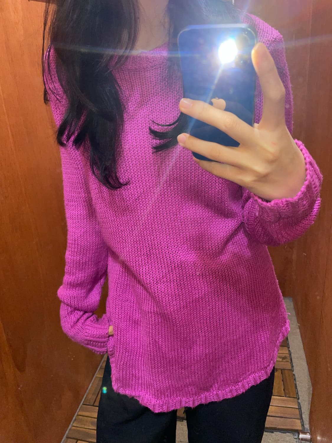 (L) LAUREN 로렌 랄프 로렌 라운드넥 니트 상품이미지2