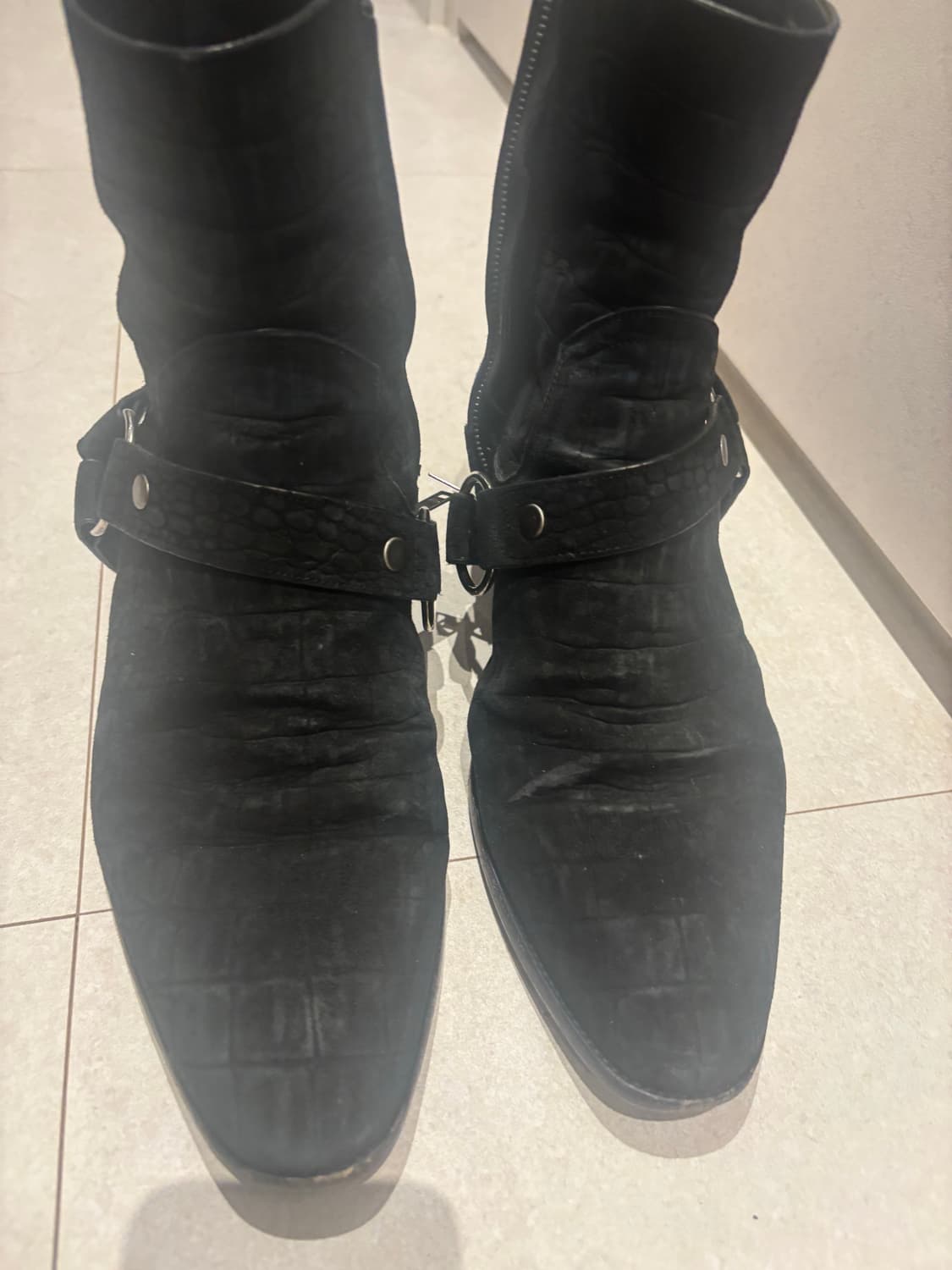 생로랑 크로커다일 와이어트 하네스부츠 상품이미지2