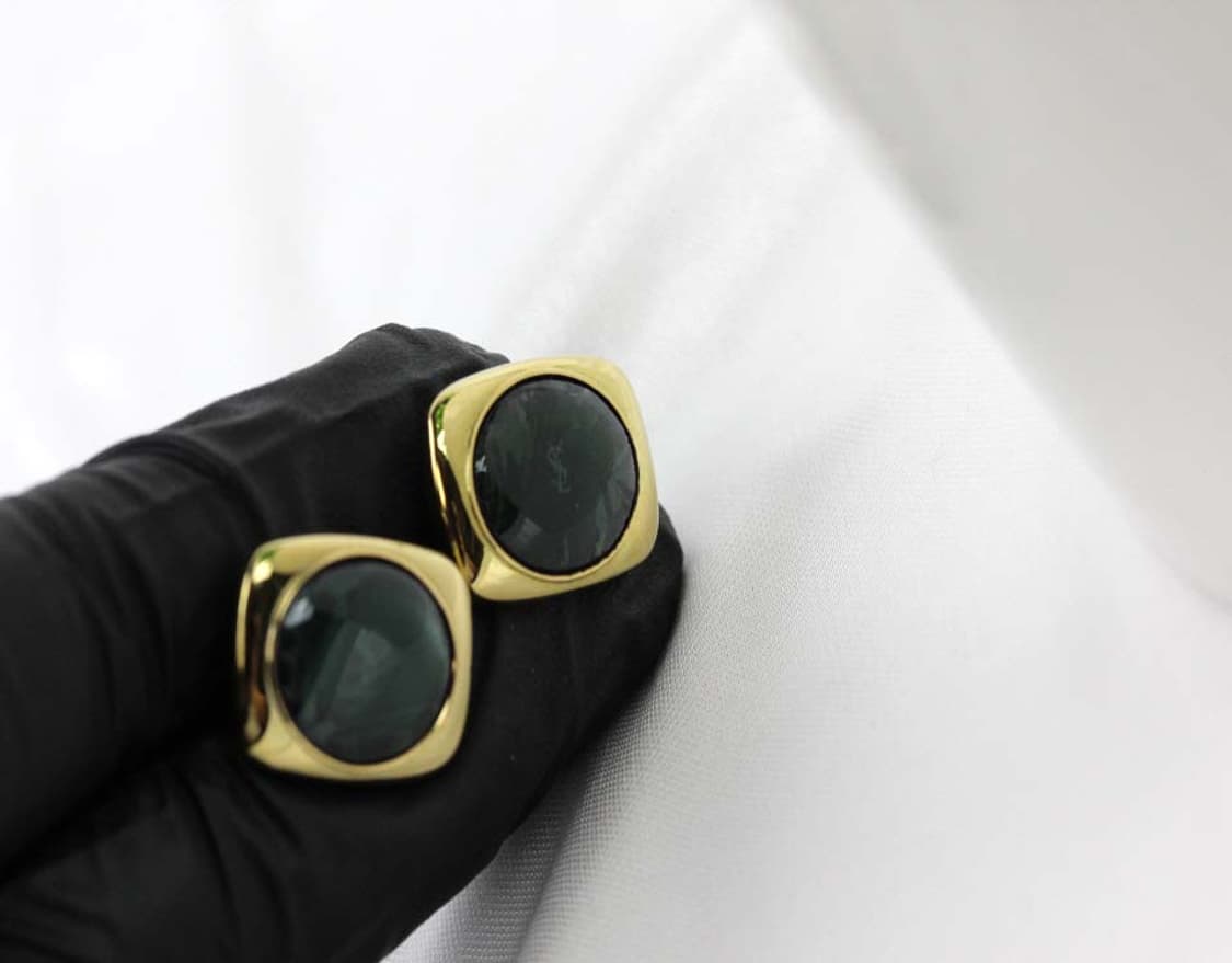 입생로랑 A등급 남자 명품 커프스 빈티지 상품이미지5