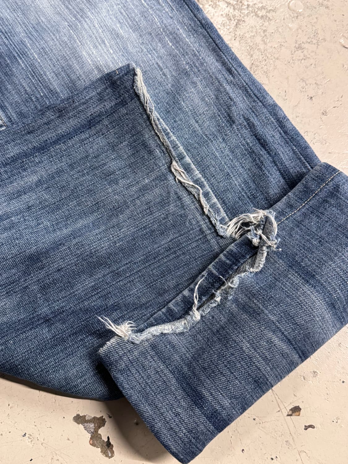 아르마니 익스체인지 데님 부추컷진  상품이미지6