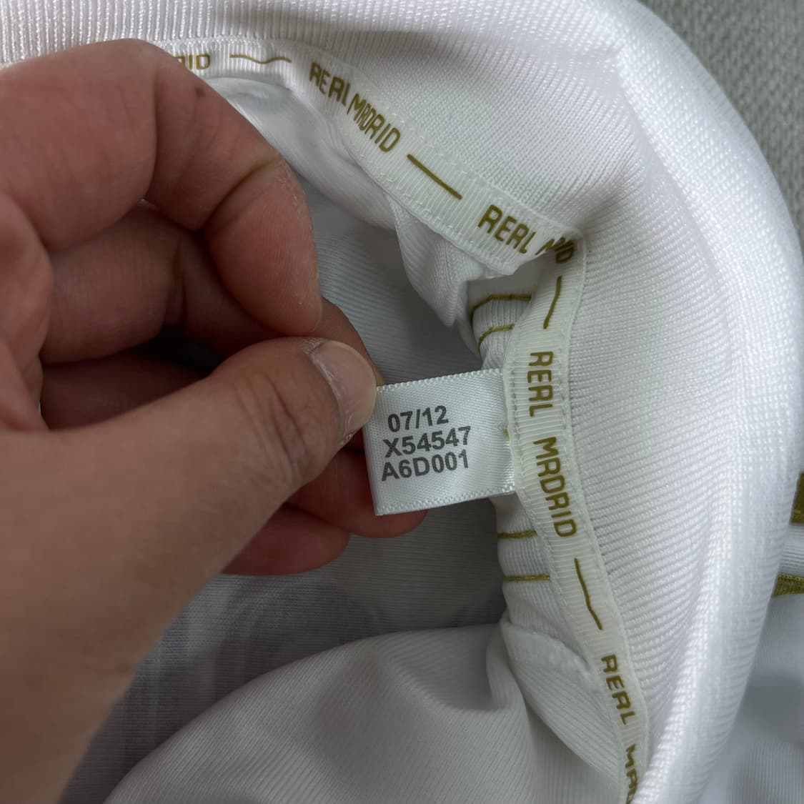 100 아디다스 11-12 레알마드리드 호날두 긴팔 유니폼 상품이미지5