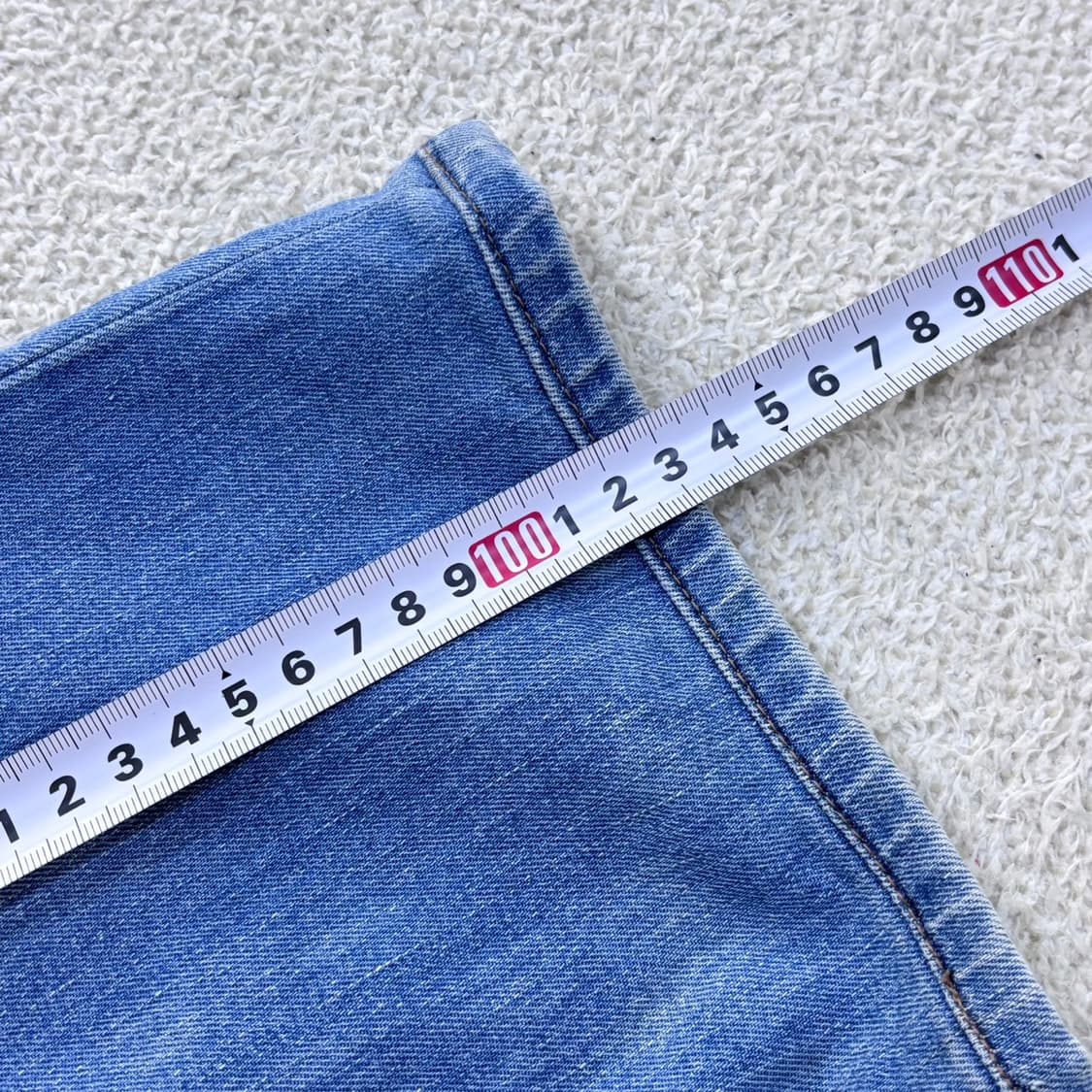 W38L32 캘빈클라인 연청 데님 팬츠 0414E 상품이미지7