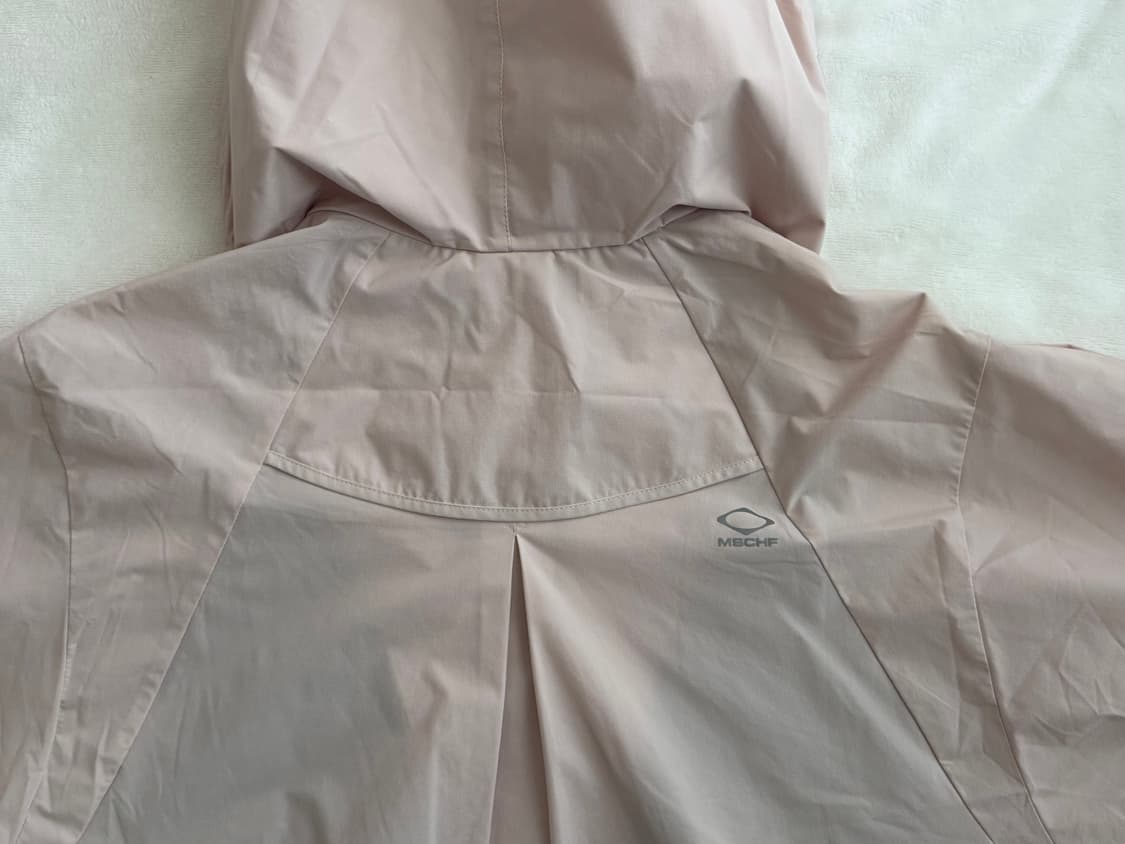 미스치프 컬러블록 베이지 윈드브레이커 상품이미지3