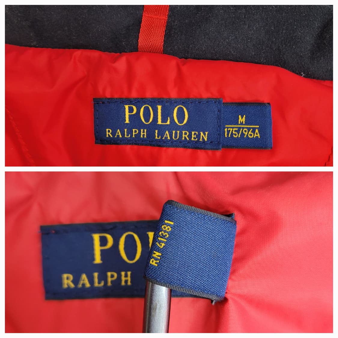 POLO 폴로 랄프로렌 빅포니 USA 성조기 푸퍼 다운 베스트 / M
 상품이미지8