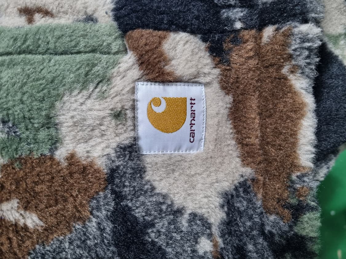 칼하트 플레인스 라이너 카모 후리스 자켓 L 상품이미지3