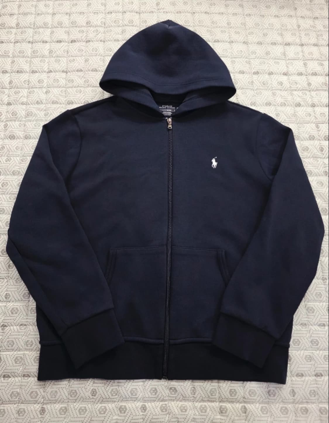 폴로 랄프로렌 네이비 후드 집업 100 상품이미지5