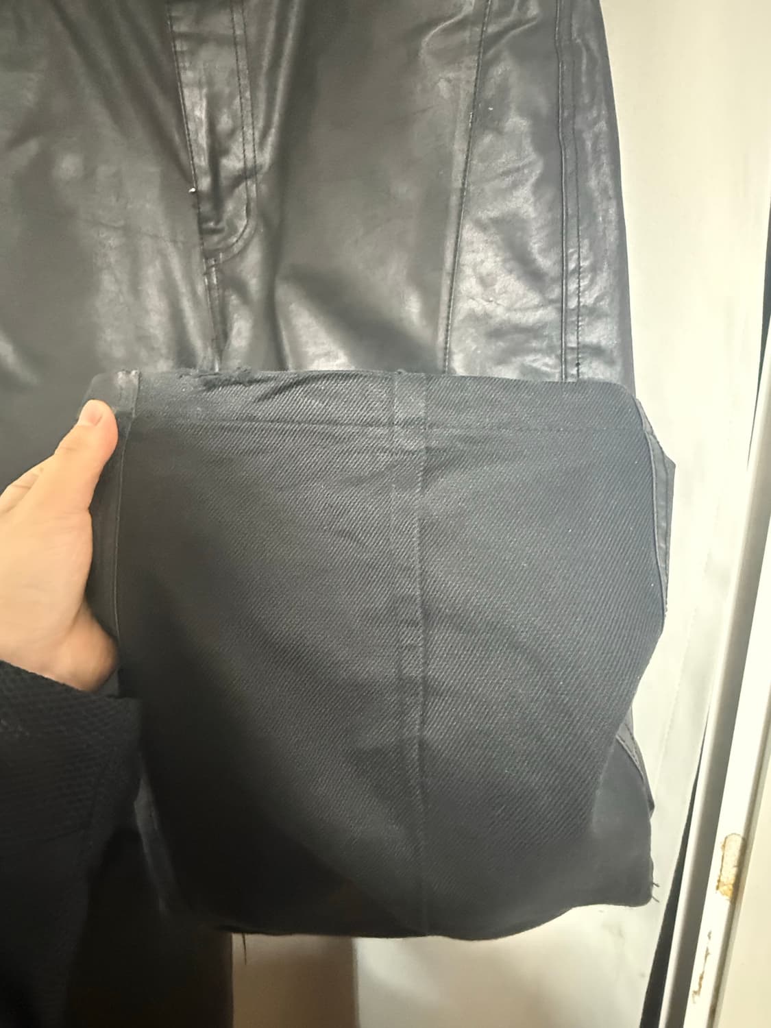 엑슬림 ep6 synopsis 01 팬츠 블랙 s 상품이미지4