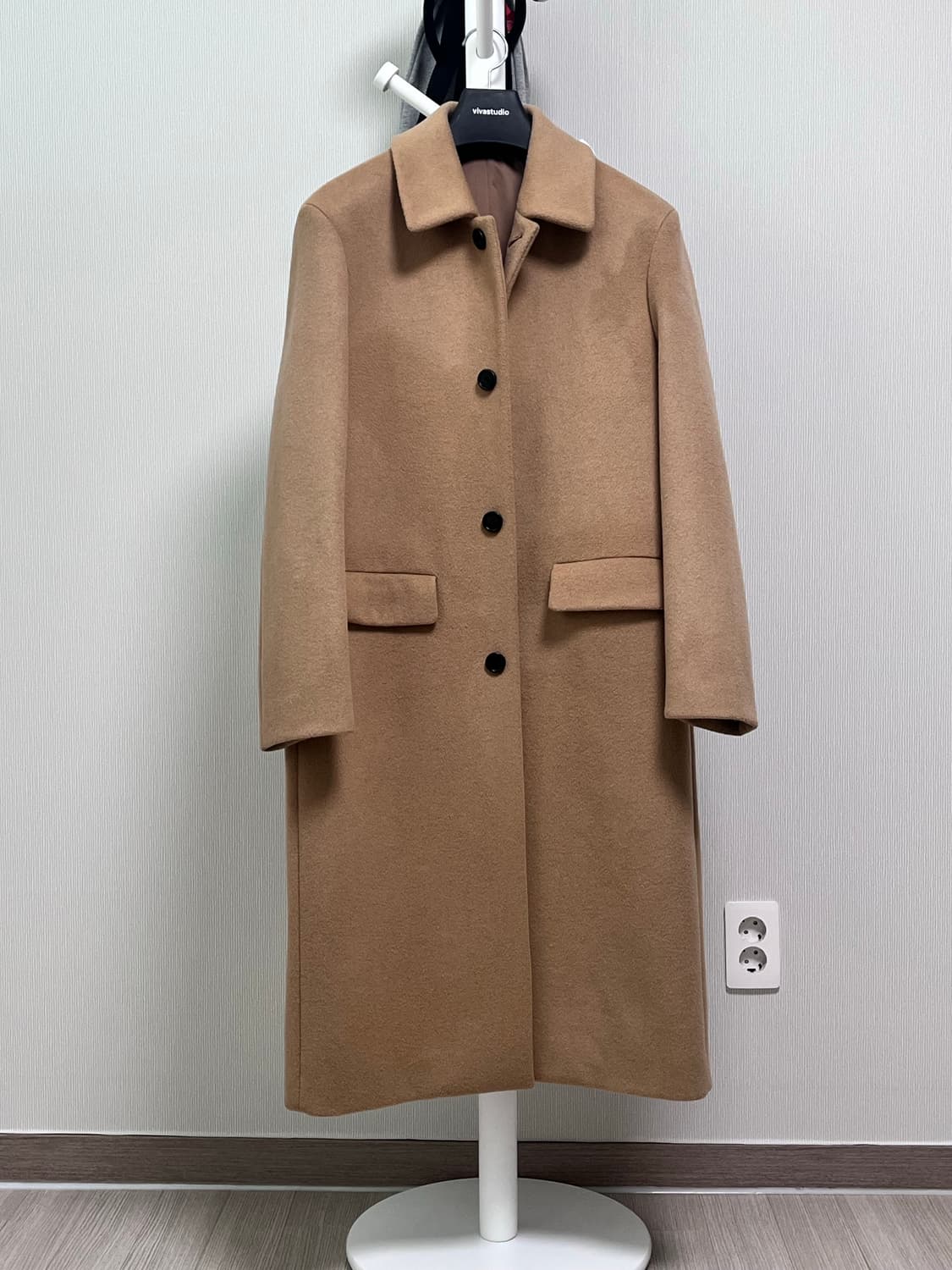 비바스튜디오 싱글코트 베이지 L사이즈 상품이미지1