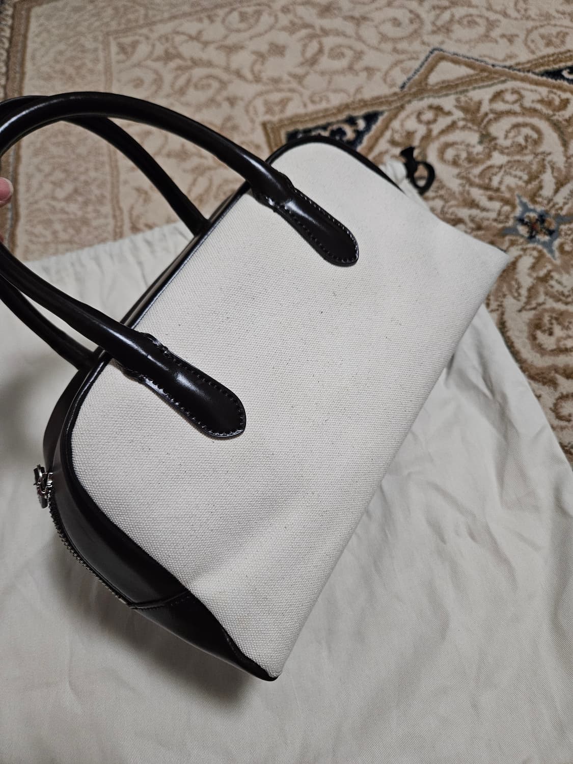 낫띵리튼 nothing written 미니 골프백 캔버스/브라운 상품이미지8