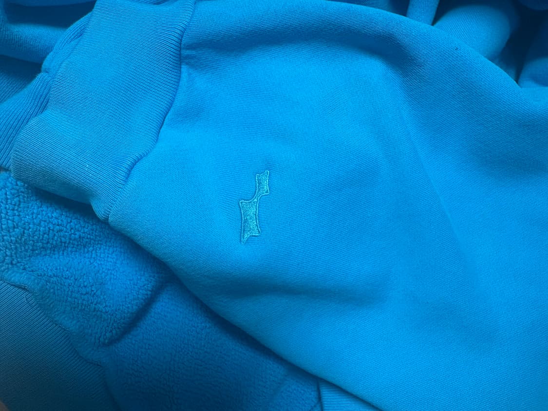 Skylrk 블루 후드집업 상품이미지1